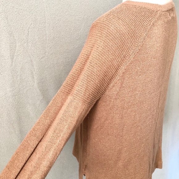 Old Navy Cotton Crewneck Tan Brown Sweater - Picture 6 of 12